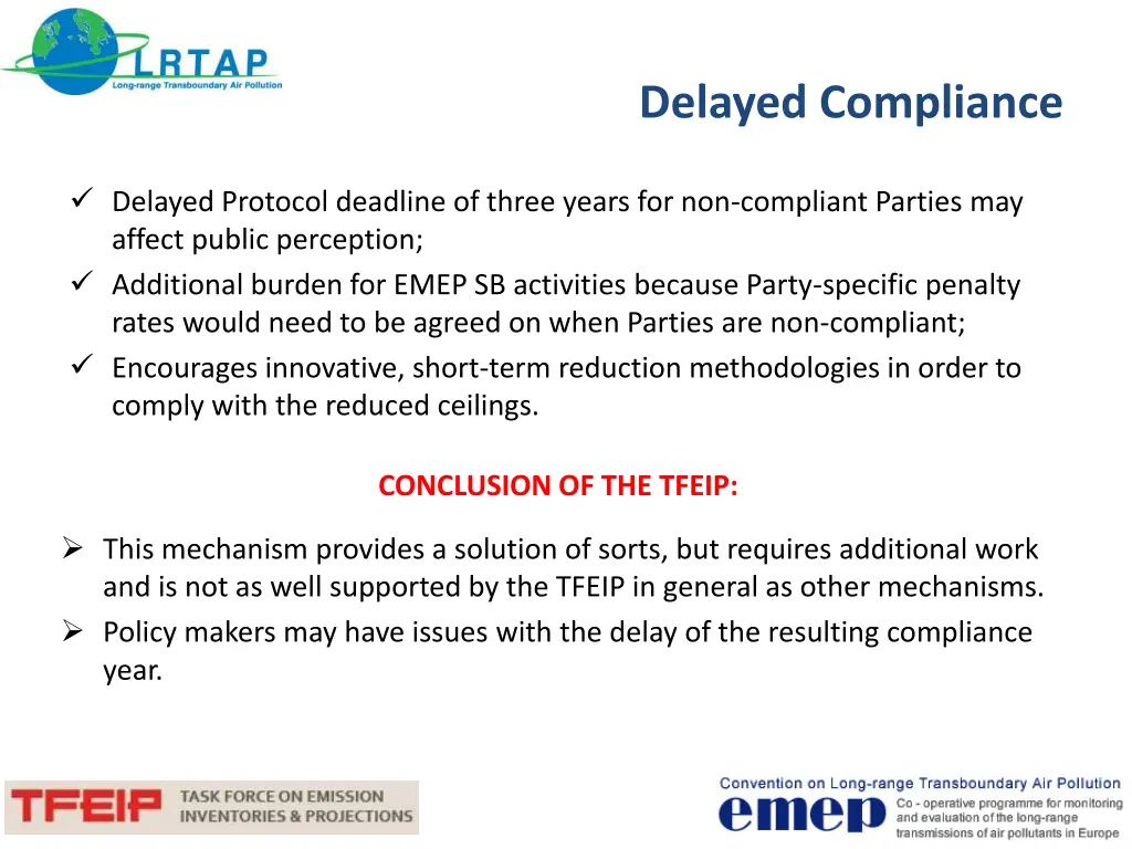 delayed compliance 1