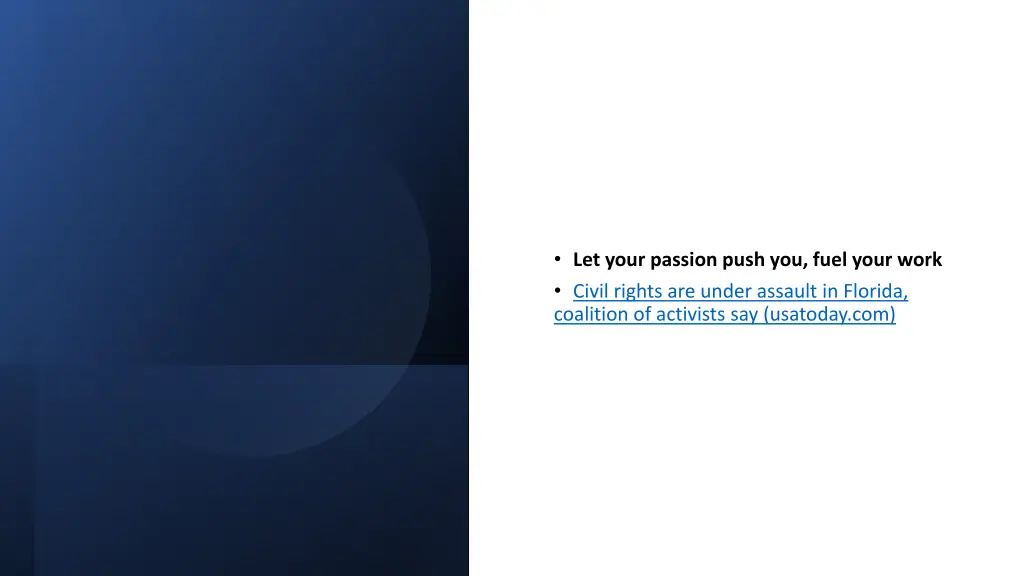 let your passion push you fuel your work civil