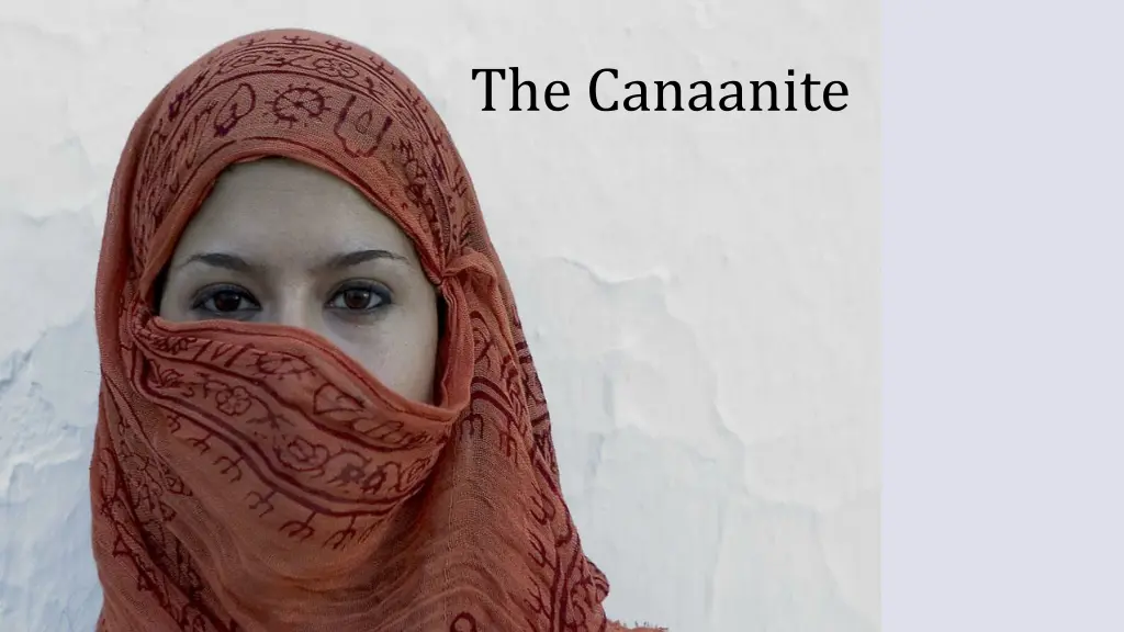 the canaanite