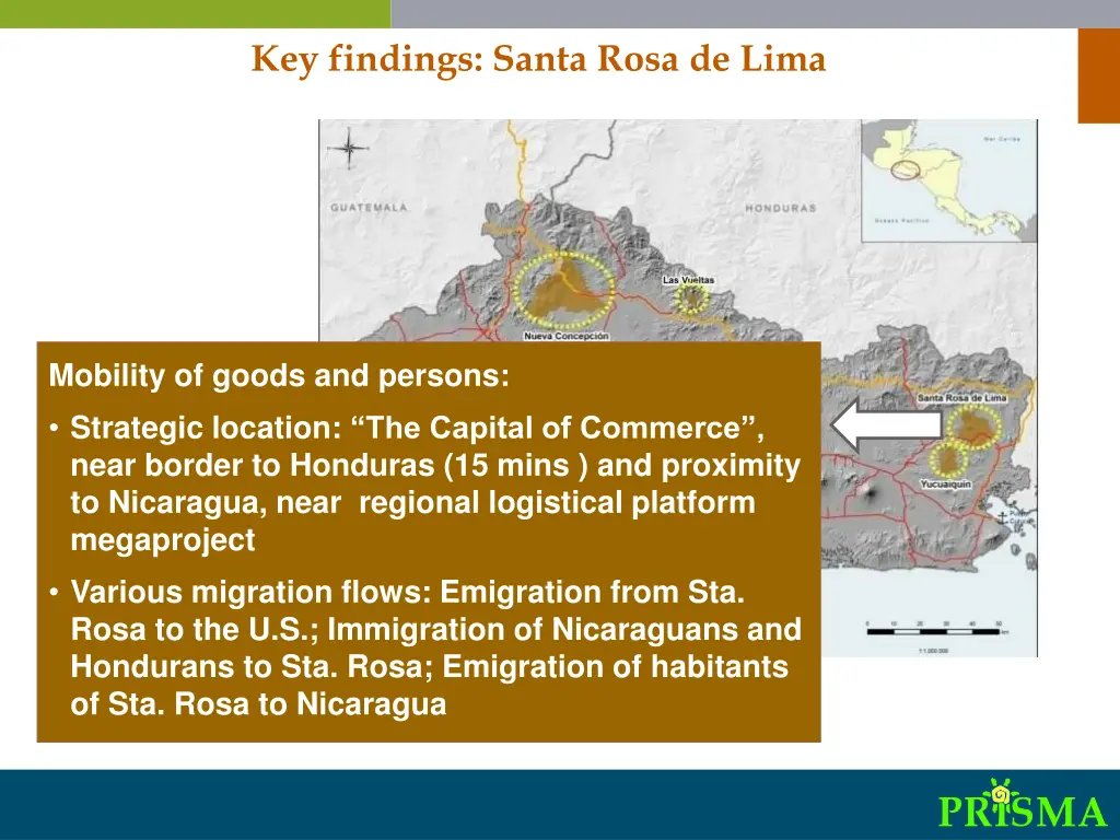 key findings santa rosa de lima