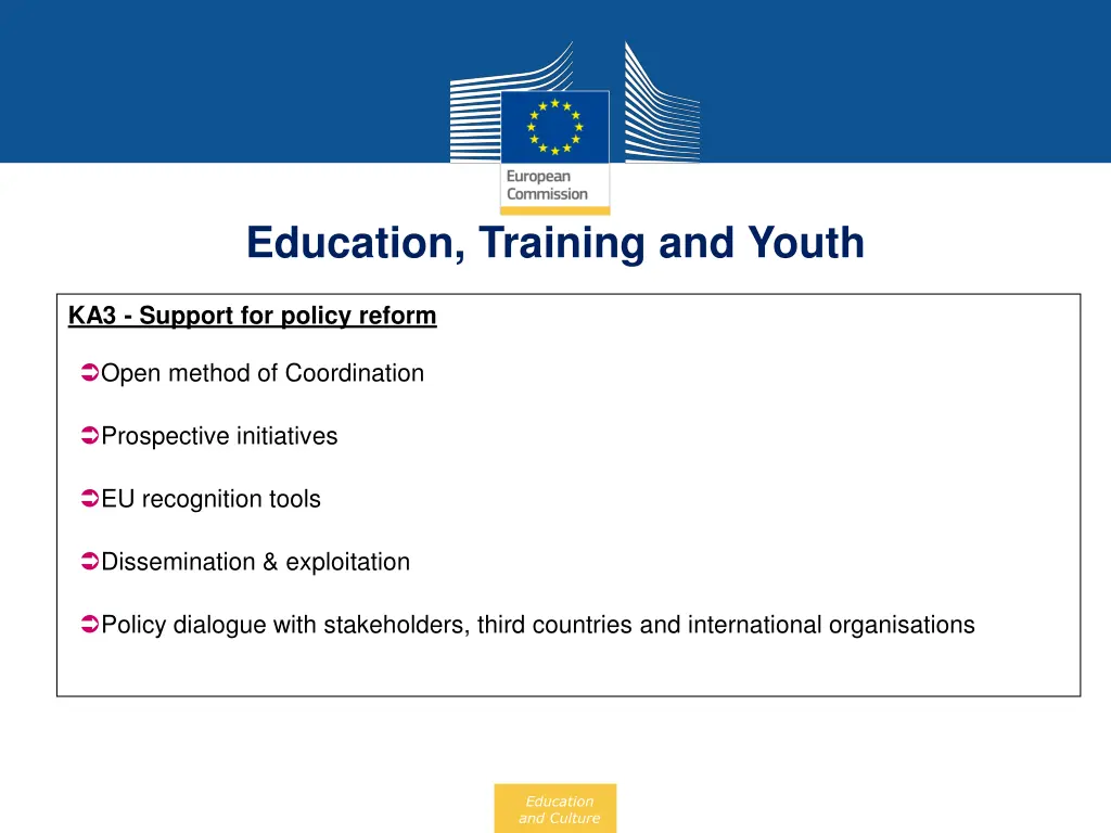 education training and youth 2
