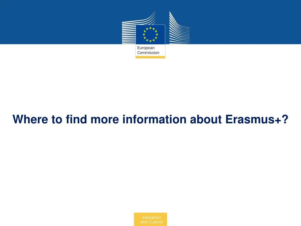 where to find more information about erasmus