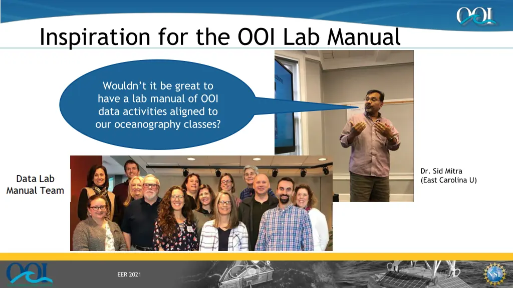 inspiration for the ooi lab manual