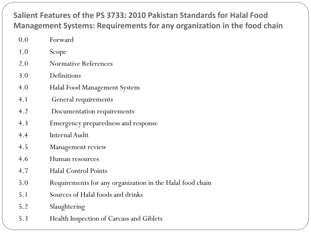 salient features of the ps 3733 2010 pakistan 2