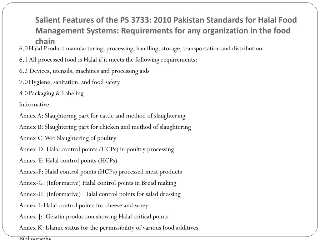 salient features of the ps 3733 2010 pakistan 3