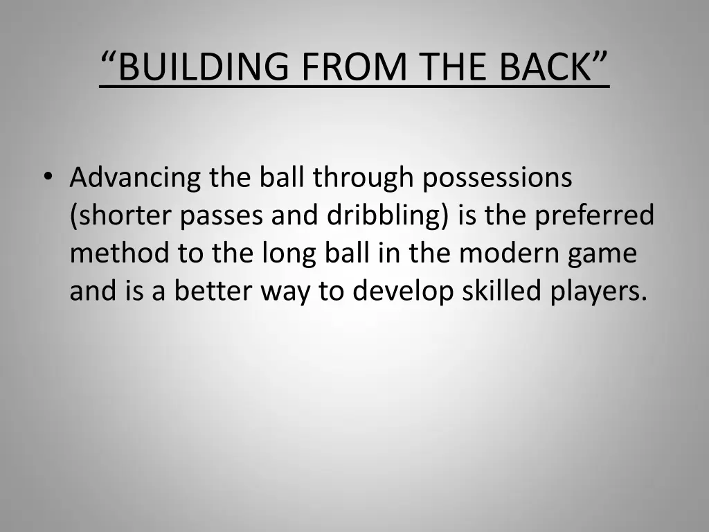 building from the back