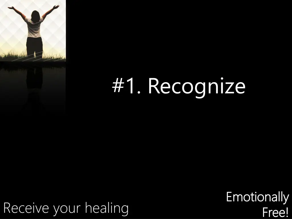 1 recognize
