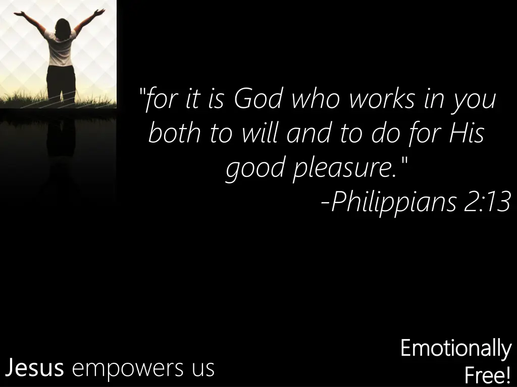 for it is god who works in you both to will