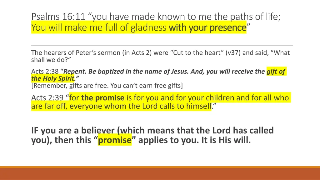 psalms 16 11 you have made known to me the paths