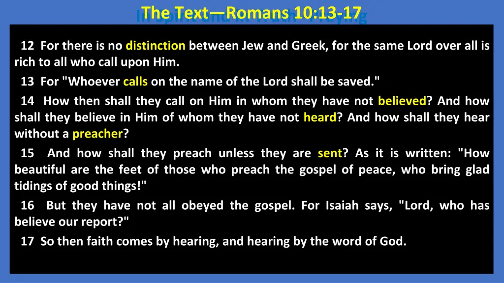 in spirit and in truth praying the text romans
