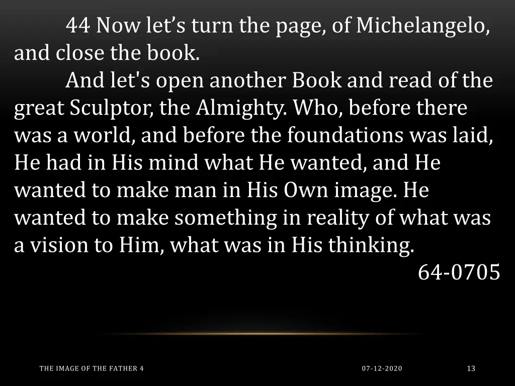 44 now let s turn the page of michelangelo