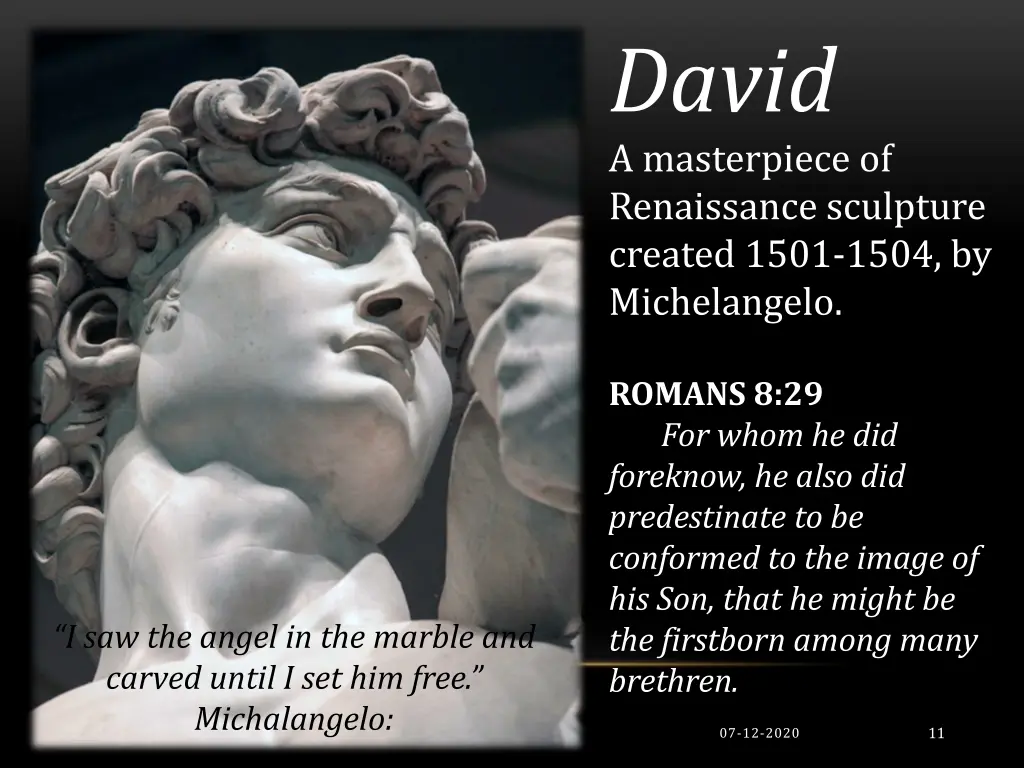 david a masterpiece of renaissance sculpture