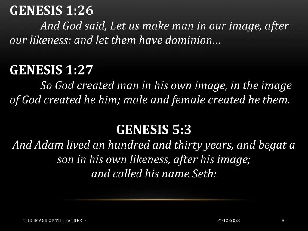 genesis 1 26 and god said let us make