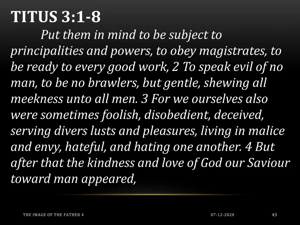 titus 3 1 8 put them in mind to be subject