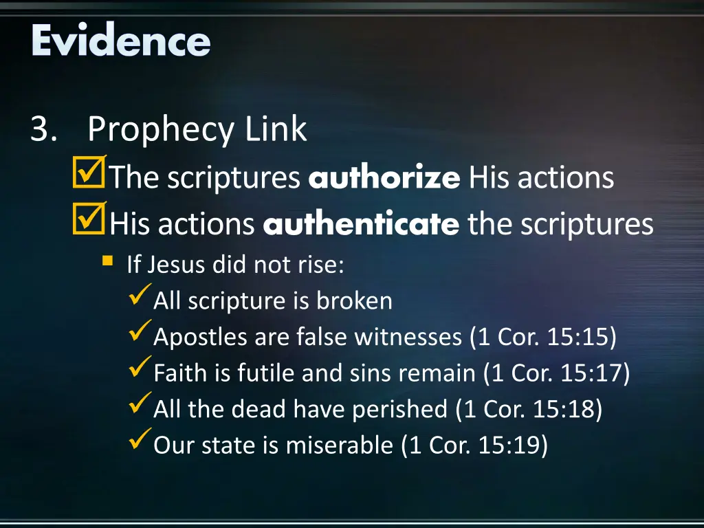 evidence 7