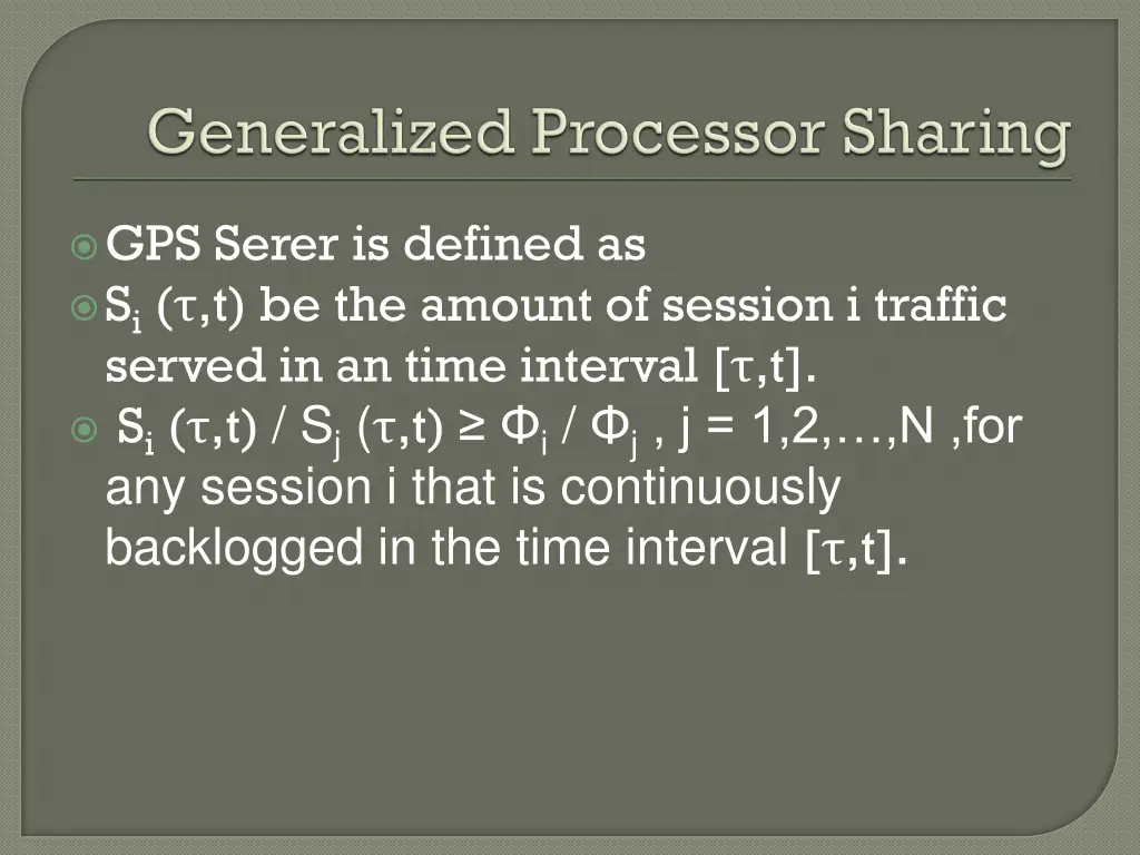 gps serer is defined as s i t be the amount