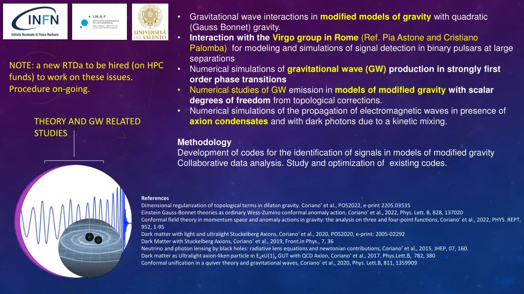 gravitational wave interactions in modified