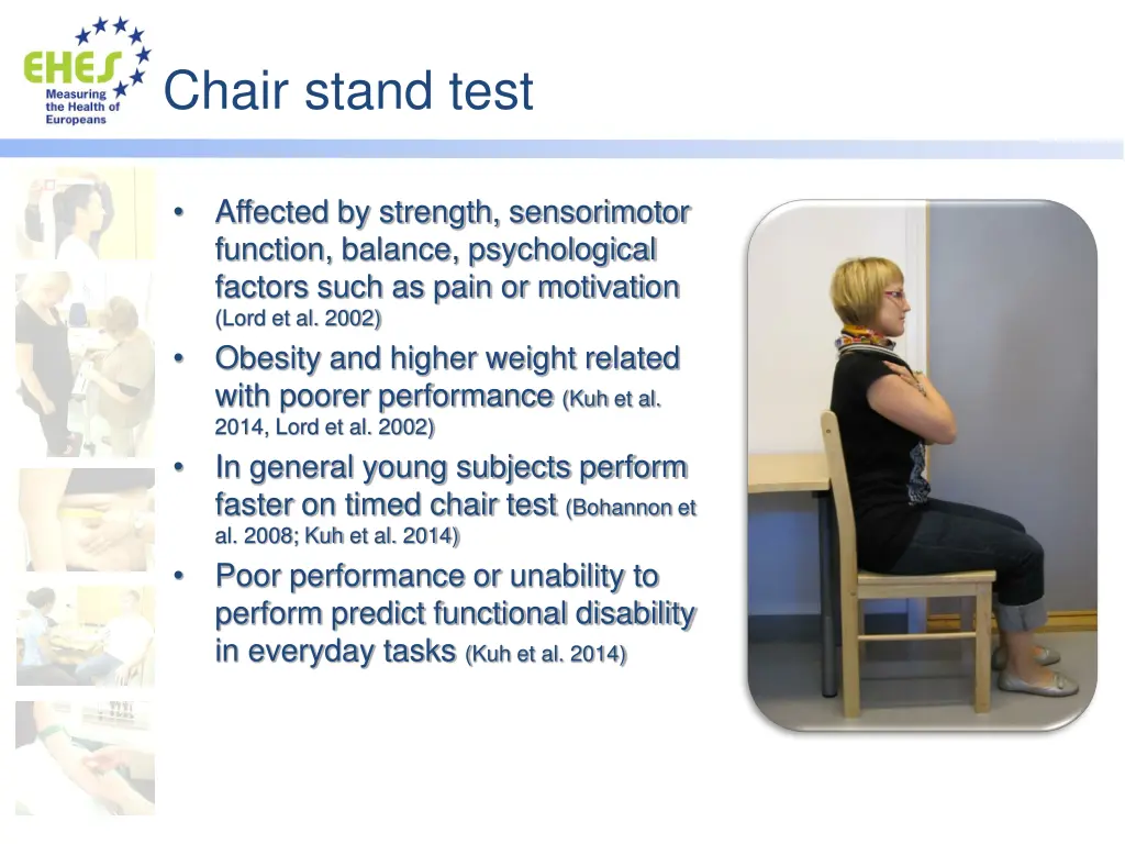 chair stand test