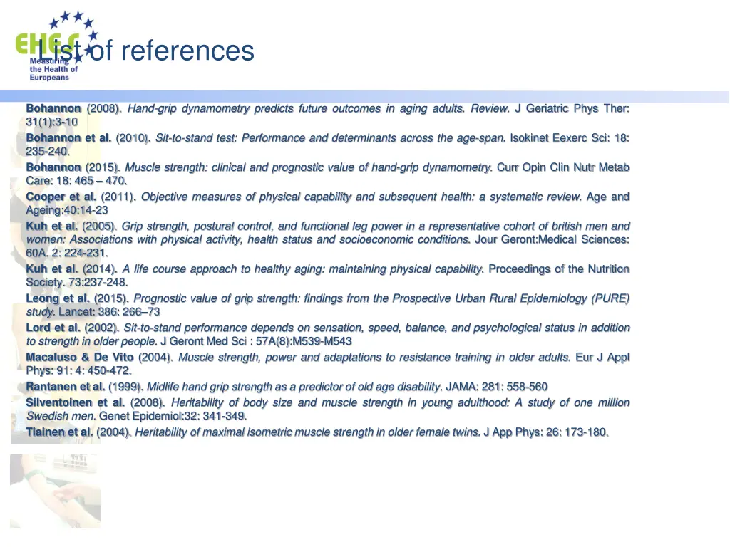 list of references