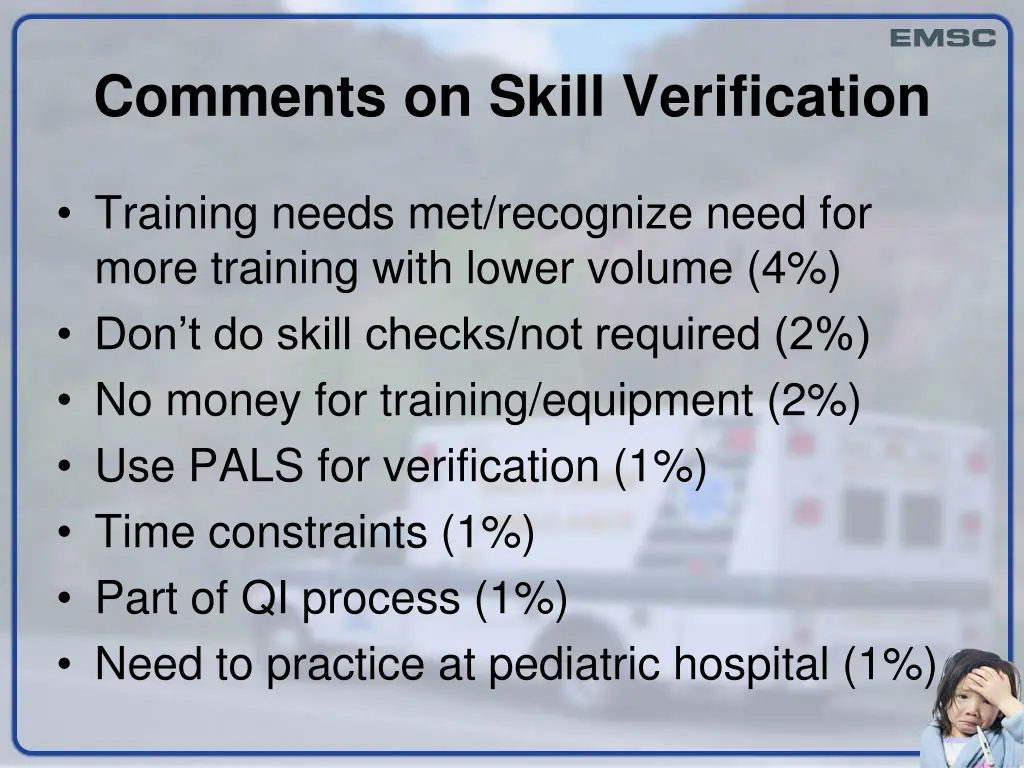 comments on skill verification