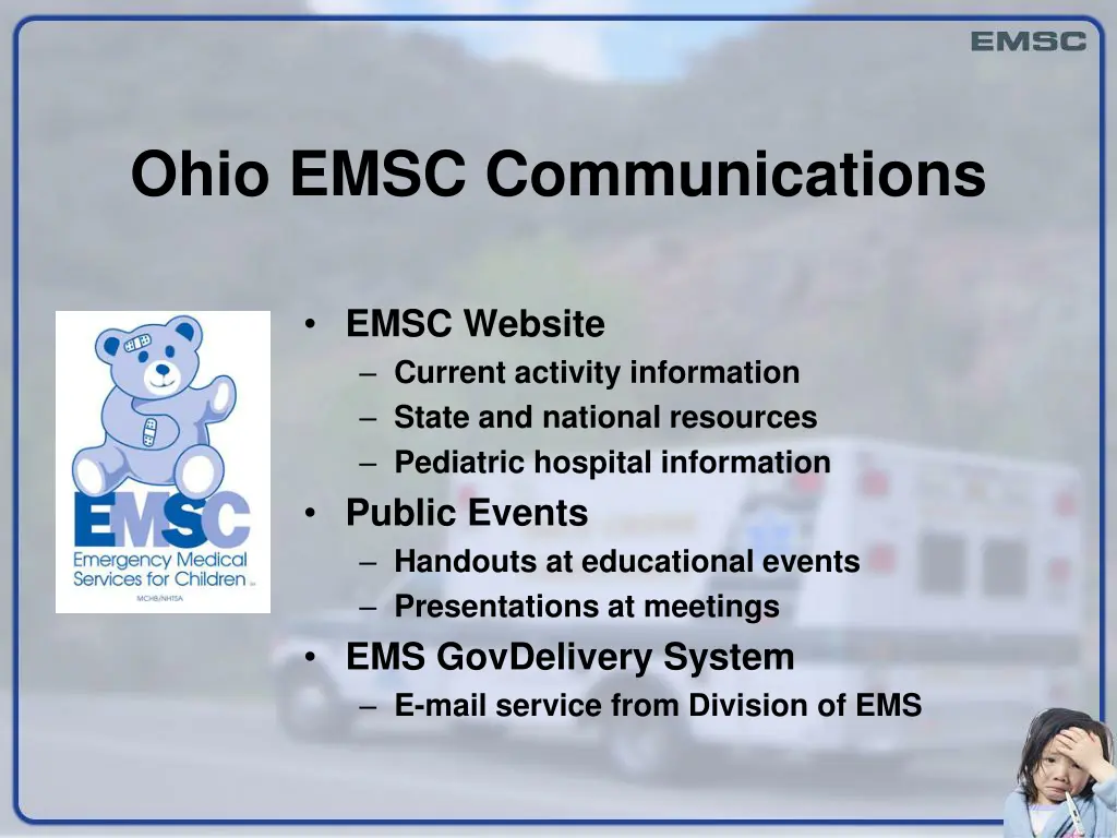 ohio emsc communications