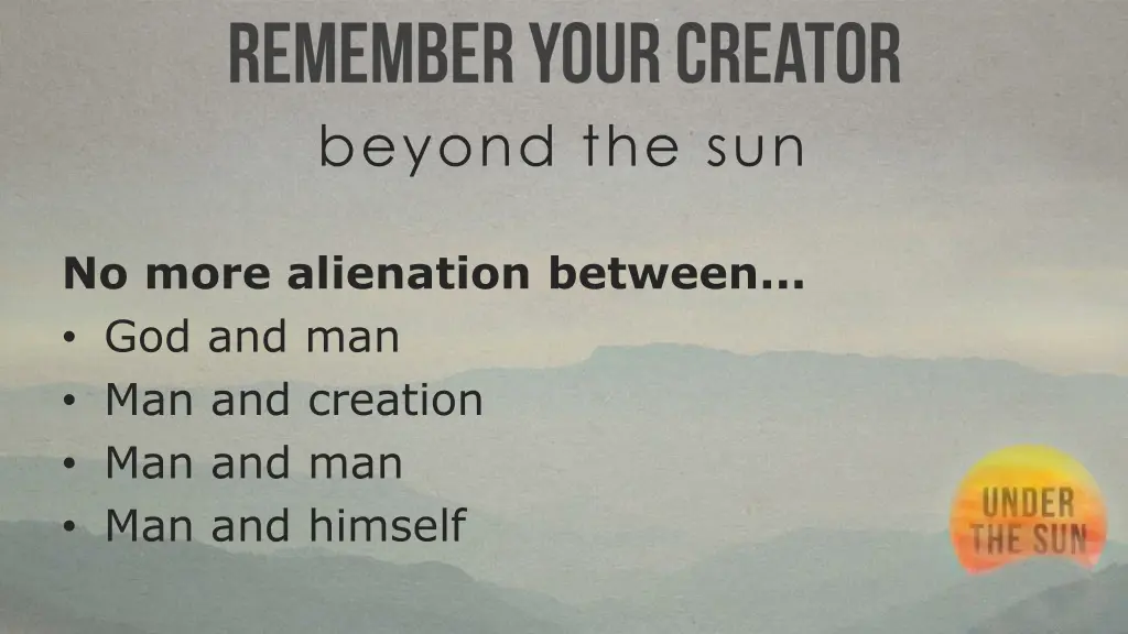 beyond the sun 1