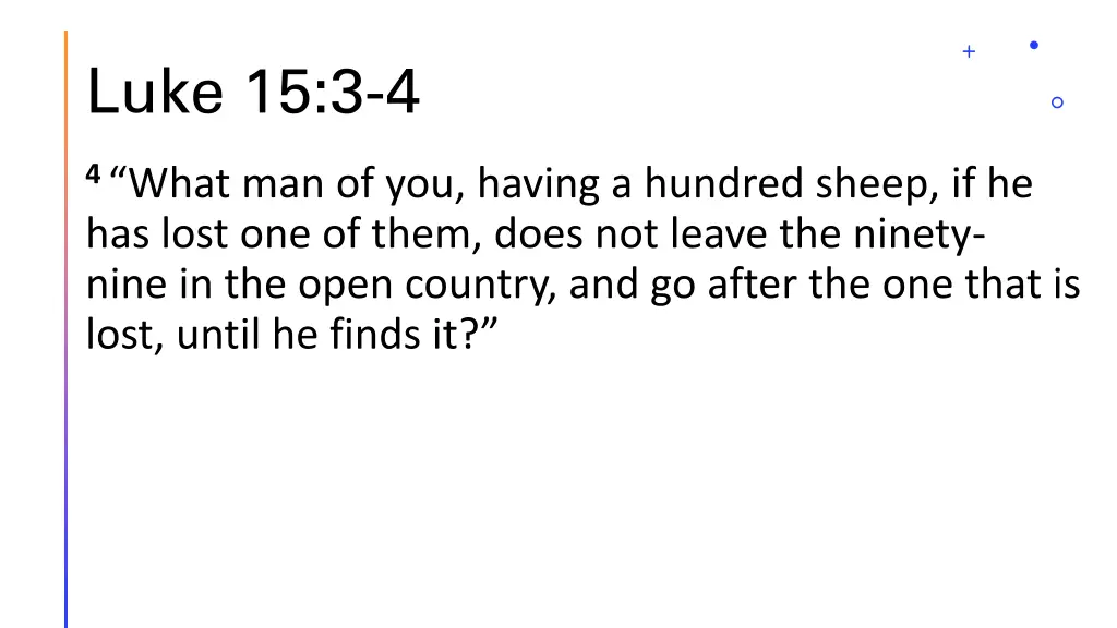 luke 15 3 4