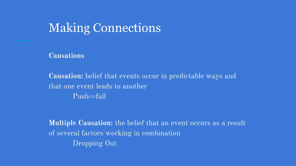 making connections 2
