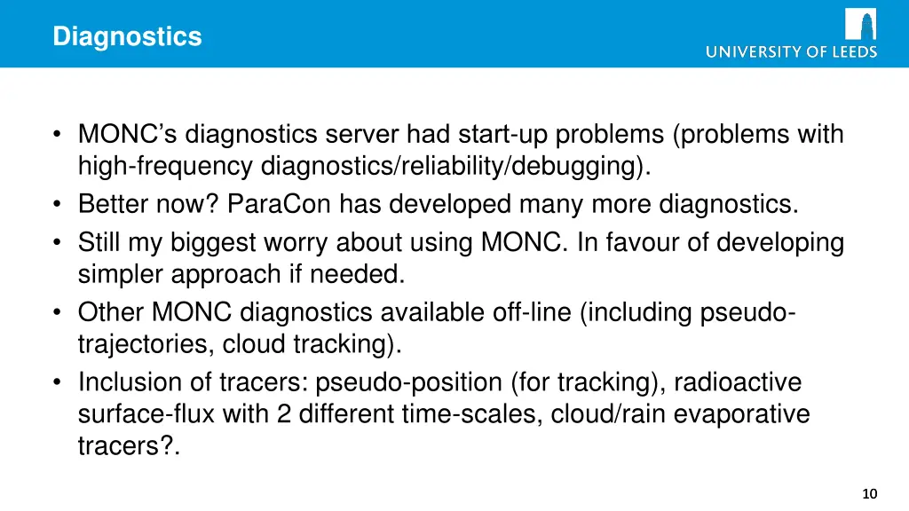 diagnostics