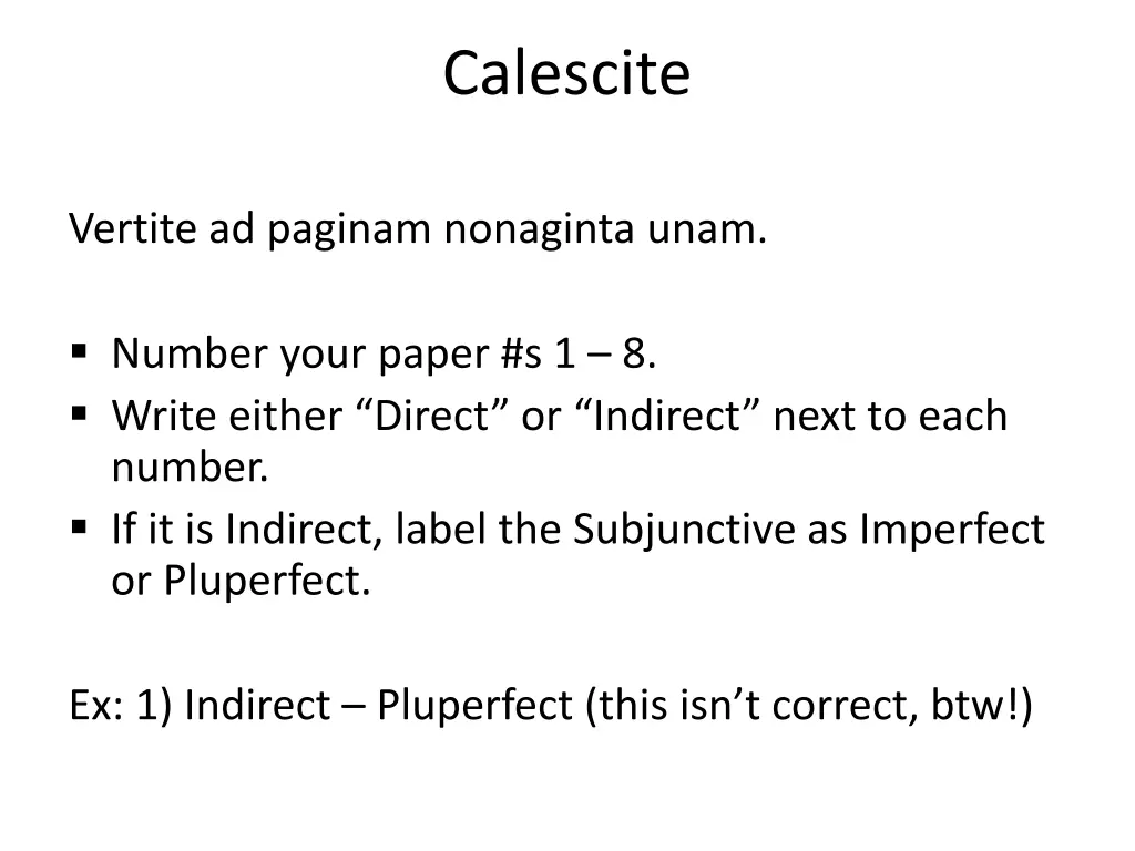 calescite 2