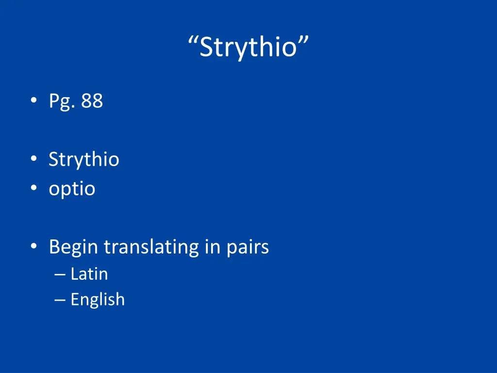 strythio
