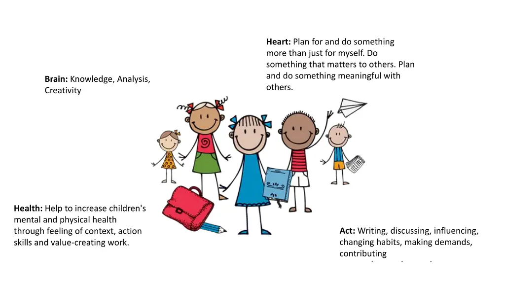 heart plan for and do something more than just