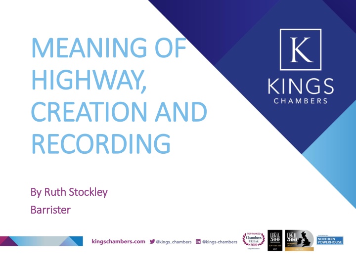 meaning of meaning of highway highway creation