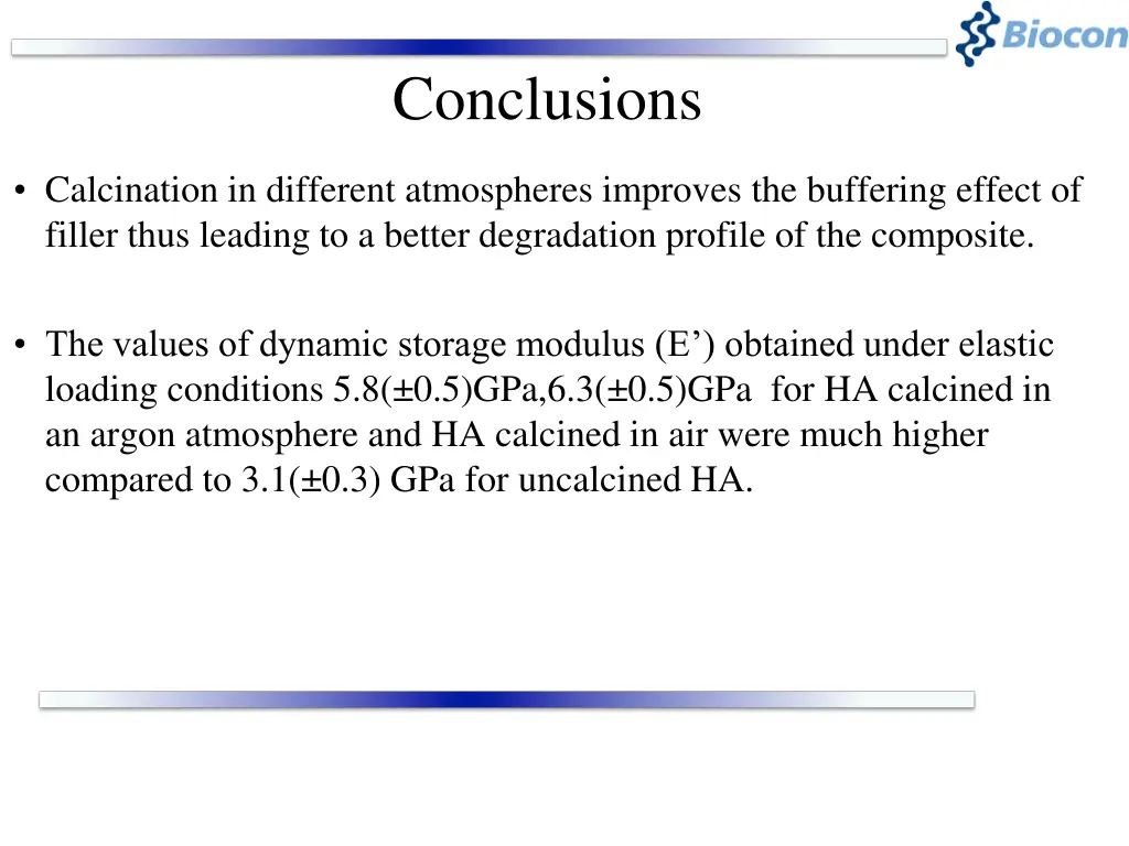 conclusions
