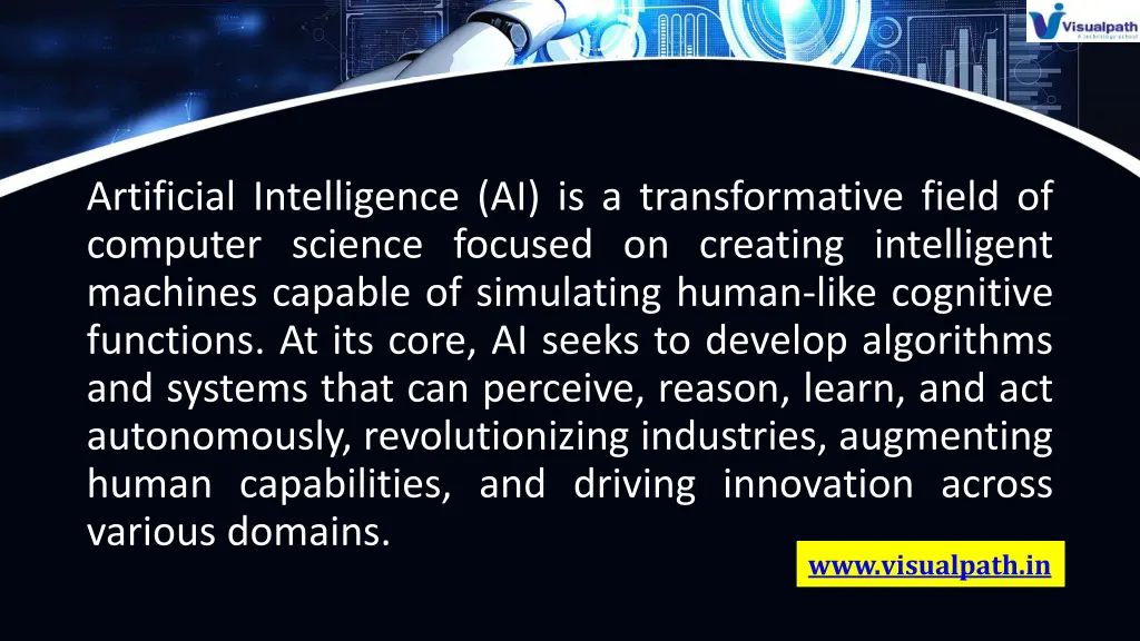 artificial intelligence ai is a transformative