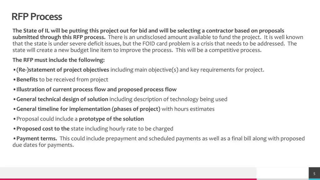 rfp process