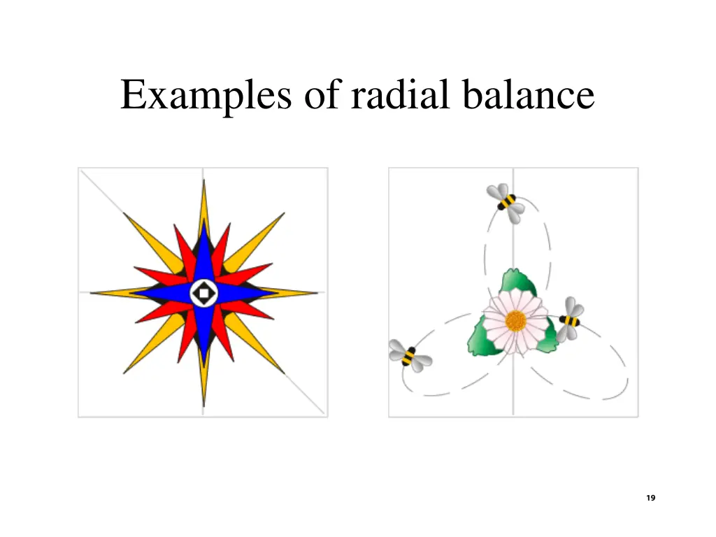 examples of radial balance