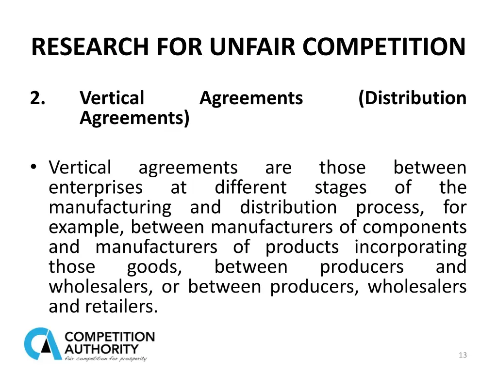 research for unfair competition 2
