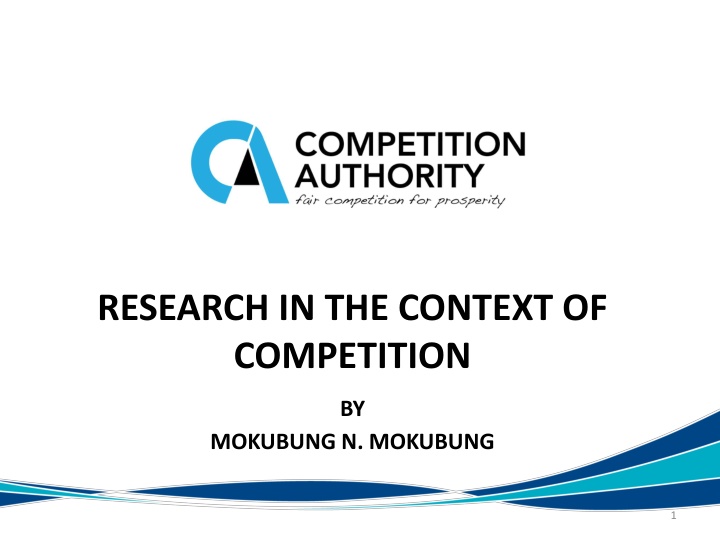 research in the context of competition