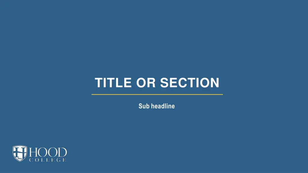 title or section 3