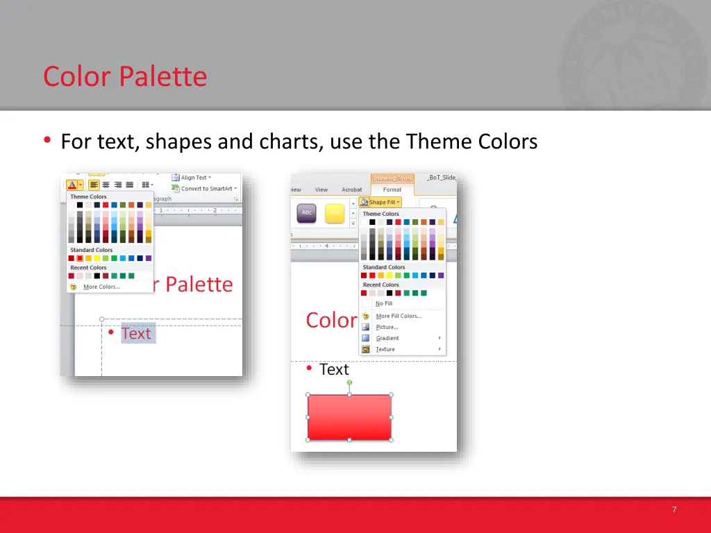 color palette