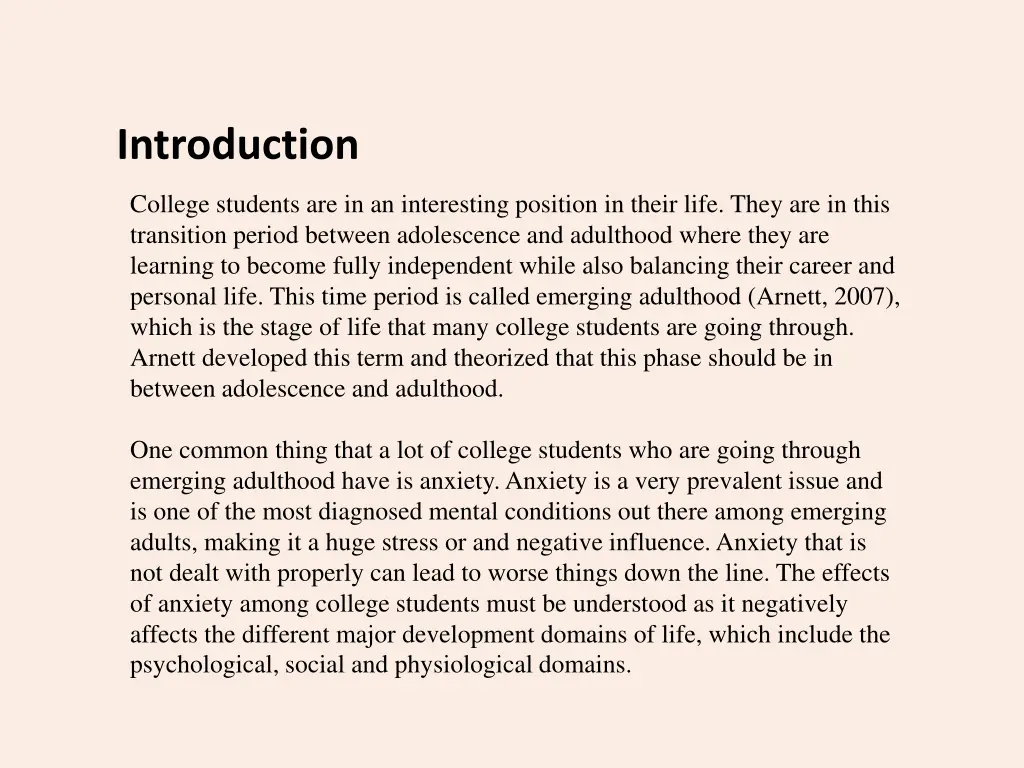 introduction