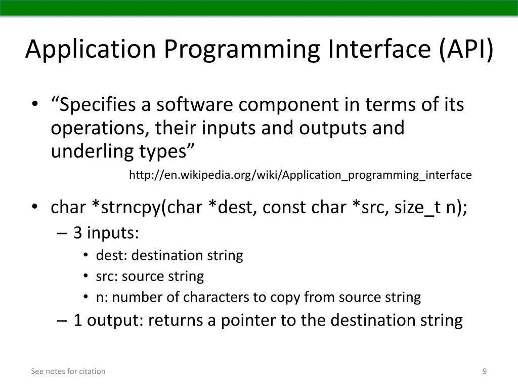 application programming interface api