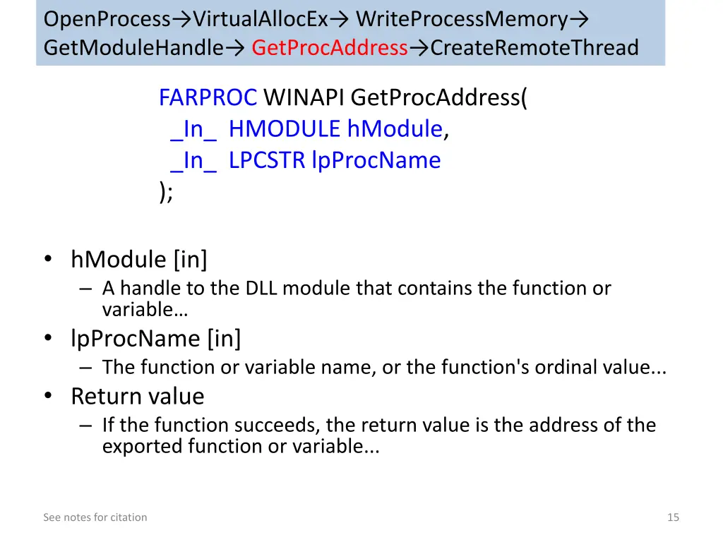 openprocess virtualallocex writeprocessmemory 4