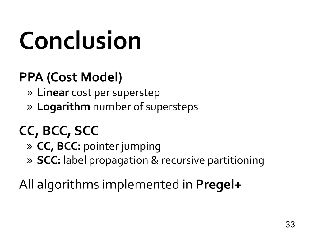 conclusion