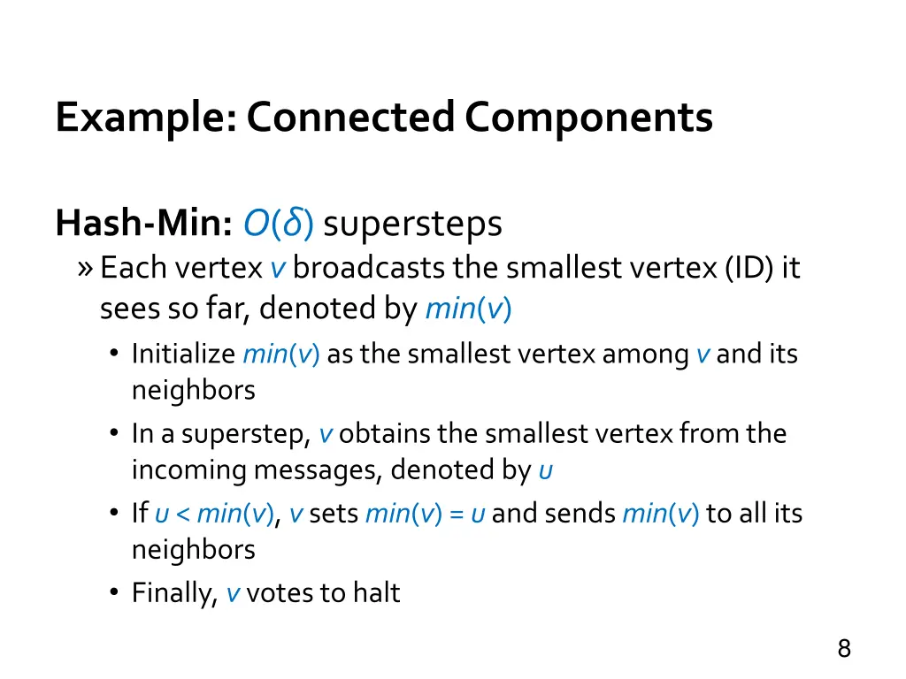 example connected components