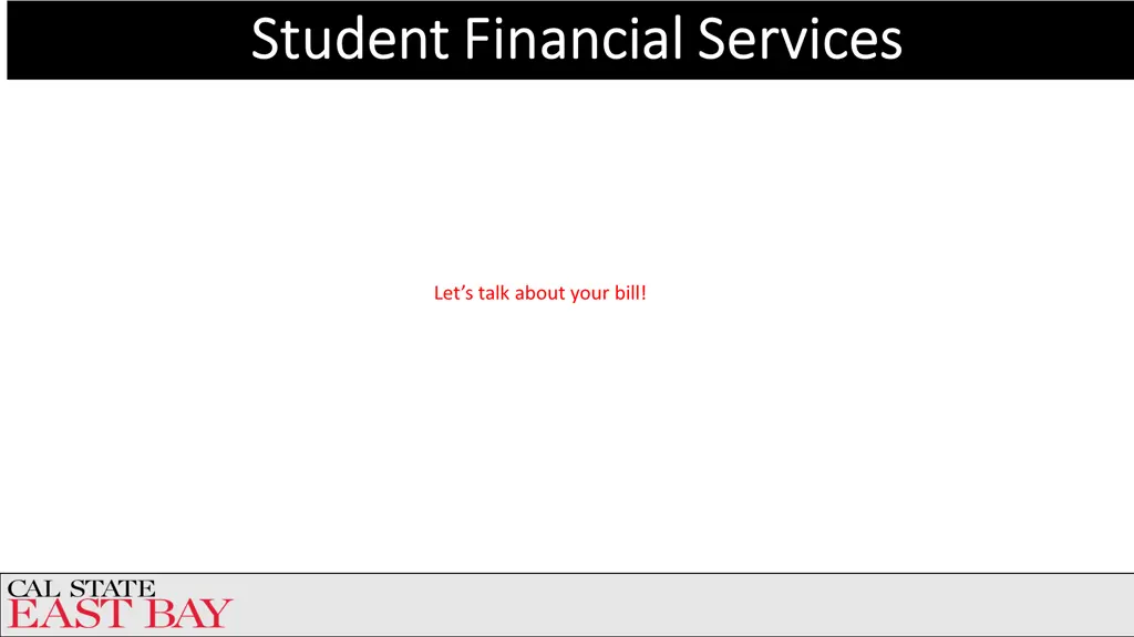 student financial services student financial