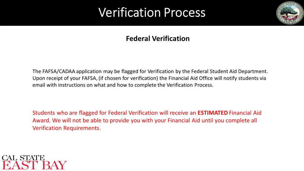 verification process verification process