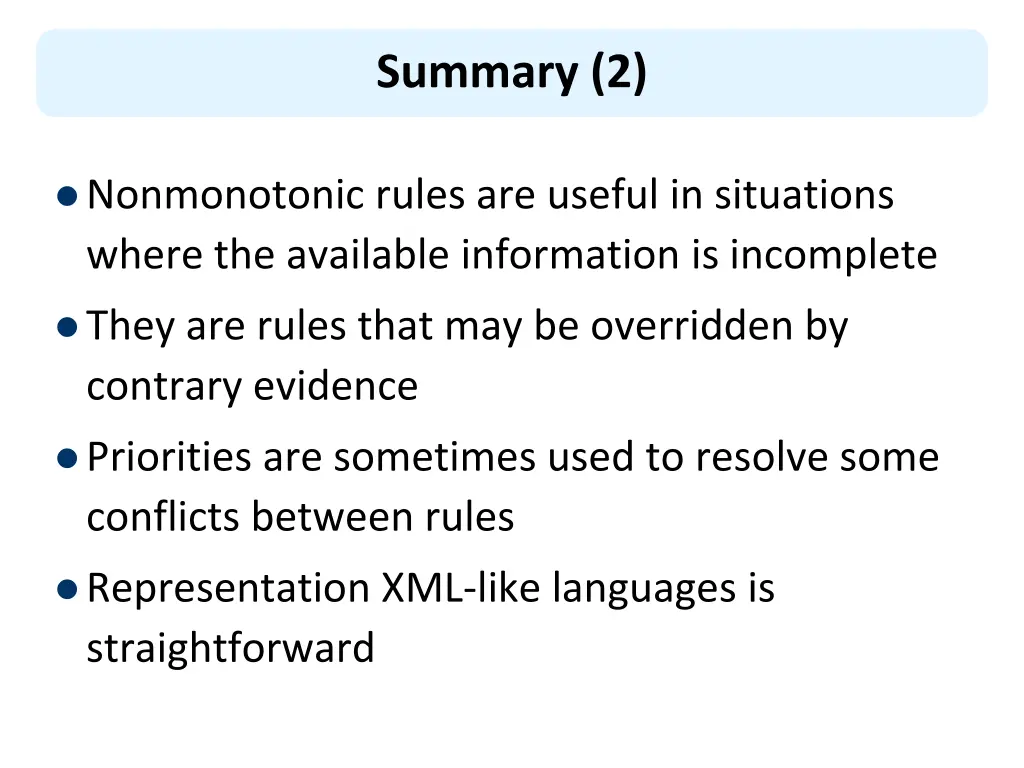 summary 2