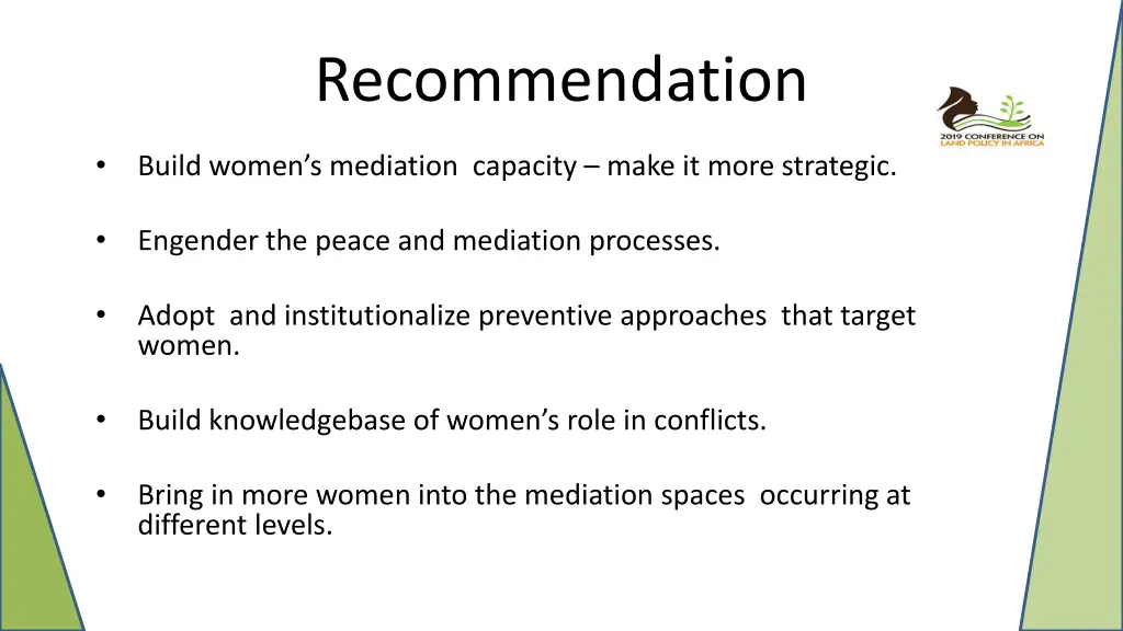recommendation